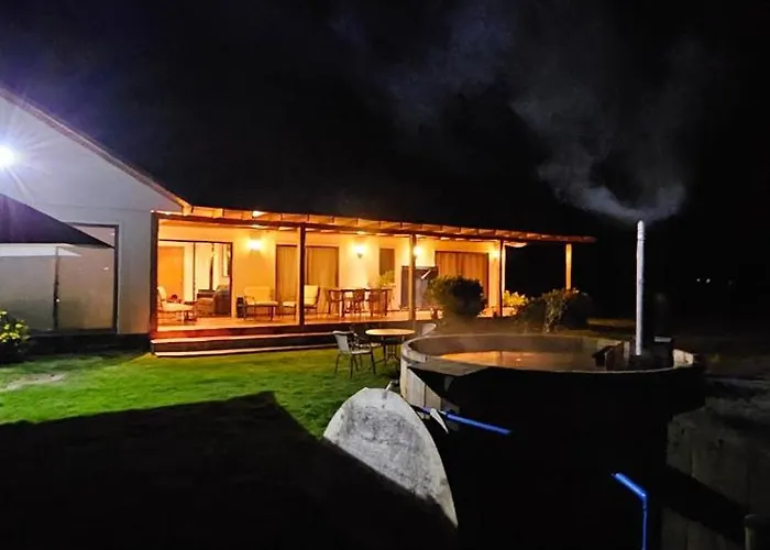 Casa De Campo Vina El Campesino Con Tinaja Caliente Y Piscina