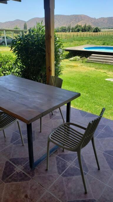 Casa De Campo Vina El Campesino Con Tinaja Caliente Y Piscina