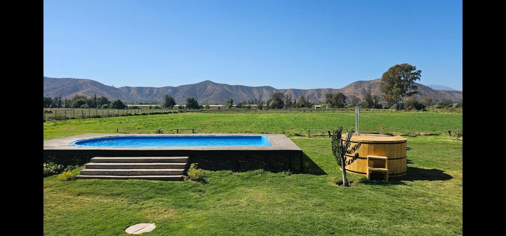 Casa De Campo Vina El Campesino Con Tinaja Caliente Y Piscina * Melipilla
